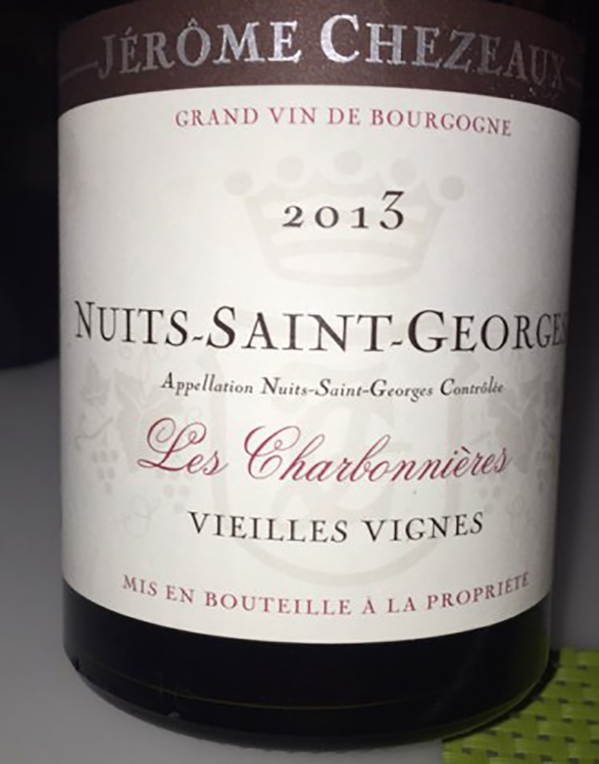 NUITS-SAINT-GEORGES (TINTO) «Les Charbonnières»