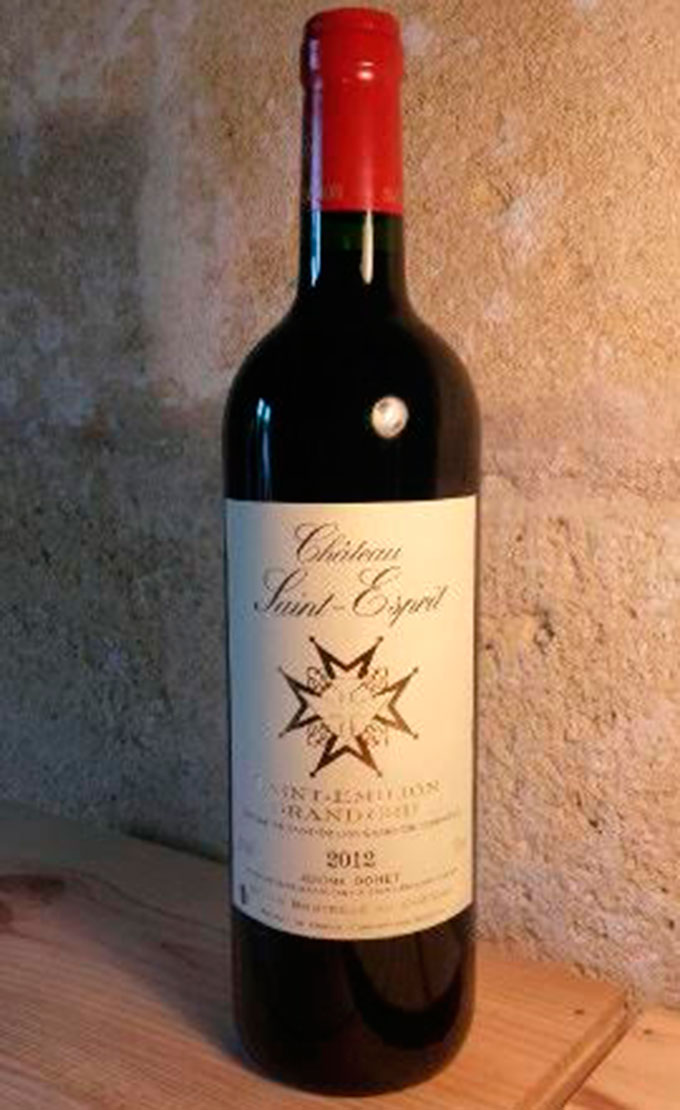 Château Saint-Esprit 2012 Saint-Emilion Grand Cru