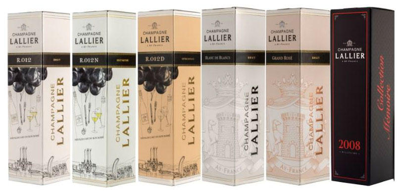 Estuche Individual/ Série R, Blanc de Blancs, Rosé, Millésime